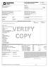 Booking No. Export references PARTICULARS FURNISHED BY SHIPPER VERIFY COPY