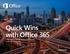 Quick Wins with Office Ways Cloud Productivity Puts Your Company on the Fast Track to ROI