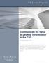 Communicate the Value of Desktop Virtualization to the CXO