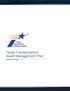 Texas Transportation Asset Management Plan. Maintenance Division