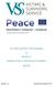 VICTIMS SUPPORT PROGRAMME PEACE IV. Guidance Note on Monitoring & Evaluation G6/VSS
