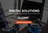 DIGITAL SOLUTIONS. The ultimate digital solution that goes beyond the digital world. Marketing Consulting Company. Miami, USA.