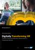 Digitally Transforming HR