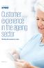 Customer experience in the ageing sector
