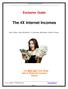 The 4X Internet Incomes