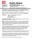 Public Notice. CENAB-OP-RMN (Ho DPW/Dorsey Run Road. PN Comment Period: February 4, 2014 March 6, 2014
