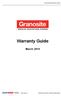 Commercial Warranty Guide. Warranty Guide. March INFORMATION HELPLINE Ph: (NEW ZEALAND)