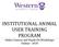 INSTITUTIONAL ANIMAL USER TRAINING PROGRAM Online Courses and Hands-On Workshops Outline