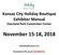 Kansas City Holiday Boutique Exhibitor Manual Overland Park Convention Center. November 15-18, KCHolidayBoutique.com