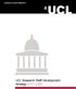 UCL Research Staff Development Strategy