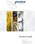 Product Guide. Supplier for The grain and feed milling industry The food industry The chemical/technical industry