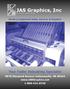 JAS Graphics, Inc. Bindery Equipment Sales, Service, & Supplies. Your Folder Rebuilding Specialist