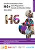End line evaluation of the Joint Programme Canada and Sweden (Sida) H4+ EXECUTIVE SUMMARY