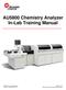 AU5800 Chemistry Analyzer In-Lab Training Manual