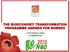 THE BIOECONOMY TRANSFORMATION PROGRAMME AGENDA FOR BORNEO KOTA KINABALU, SABAH 19 FEBRUARY 2013