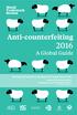 Anti-counterfeiting 2016