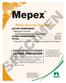 SPECIMEN. Mepex. *Equivalent to 0.35 Pounds Active Ingredient Per Gallon.