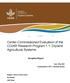 Center-Commissioned Evaluation of the CGIAR Research Program 1.1: Dryland Agricultural Systems