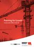 Planning for Growth. Construction SMEs in the UK