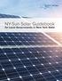 NY-Sun Solar Guidebook. for Local Governments in New York State