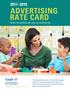 ADVERTISING RATE CARD