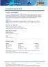 Approved. Property Test/Standard Description. matt (0-35) Flash point ISO 3679 Method F (33 C) calculated VOC-US/Hong Kong