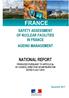 SAFETY ASSESSMENT OF NUCLEAR FACILITIES IN FRANCE AGEING MANAGEMENT NATIONAL REPORT