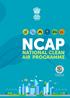 NCAP NATIONAL CLEAN AIR PROGRAMME