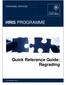 PERSONNEL SERVICES HRIS PROGRAMME. Quick Reference Guide: Regrading