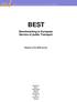 BEST. Benchmarking in European Service of public Transport. Results of the 2006 survey