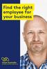 Find the right employee for your business