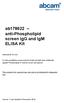 ab anti-phospholipid screen IgG and IgM ELISA Kit