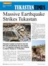 TUKASTANTIMES. Massive Earthquake Strikes Tukastan