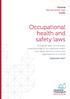 This guide sets out the basic understandings of occupational health and safety laws for community organisations in Victoria