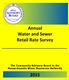 Annual Water and Sewer Retail Rate Survey. The Community Advisory Board to the Massachusetts Water Resources Authority