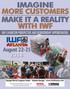 IMAGINE MORE CUSTOMERS MAKE IT A REALITY WITH IWF