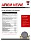 AFISM NEWS. AFISM November Class Offerings. In This Issue. AFISM Classes. HR 207 Estimated Comp Time Report. The Question?