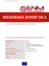 DELIVERABLE REPORT D6.3