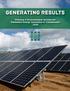 Generating Results. Planning & Environmental Services for Renewable Energy Generation & Transmission BRG Consulting, Inc.