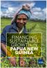 FINANCING SUSTAINABLE GROWTH IN PAPUA NEW GUINEA