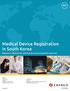 Korea's Medical Device Regulatory Structure - Introduction