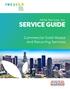 NASA Services, Inc. SERVICE GUIDE. Commercial Solid Waste and Recycling Services