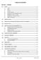 TABLE OF CONTENTS 1.02 SPECIFICATIONS CONFLICT IN DRAWINGS AND SPECIFICATIONS OR DOCUMENTS PHYSICAL DATA...