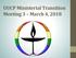 UUCP Ministerial Transition Meeting 3 March 4, 2018