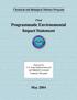 Chemical and Biological Defense Program. Final Programmatic Environmental Impact Statement