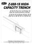 Z HIGH- CAPACITY TRENCH