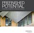 PREFINISHED POTENTIAL THE GROWING POSSIBILITIES OF PREFINISHED MATERIALS