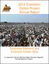 2012 Extension Cotton Project Annual Report
