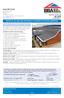 PROTAN SE, SEX AND SEXG MECHANICALLY FASTENED PVC ROOFING MEMBRANES