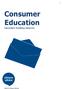 Consumer Education. Secondary ticketing resource Citizens Advice